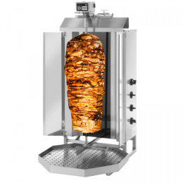 Opiekacz do kebaba elektryczny 4-palnikowy | Hendi 226018