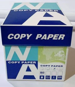 Papier ksero A4 80g (1karton - 5x500arkuszy)