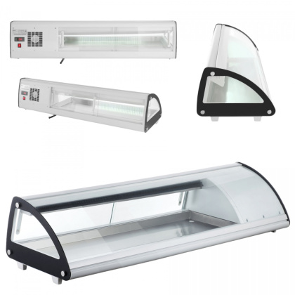 Witryna Chłodnicza Do Sushi Nadstawka 5x Gn 1/3 Hendi 233757