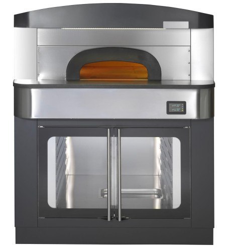 Piec do pizzy neapolitańskiej | elektryczny | komora rozrostu | okap | 6x30 cm | 515 °C Resto Quality