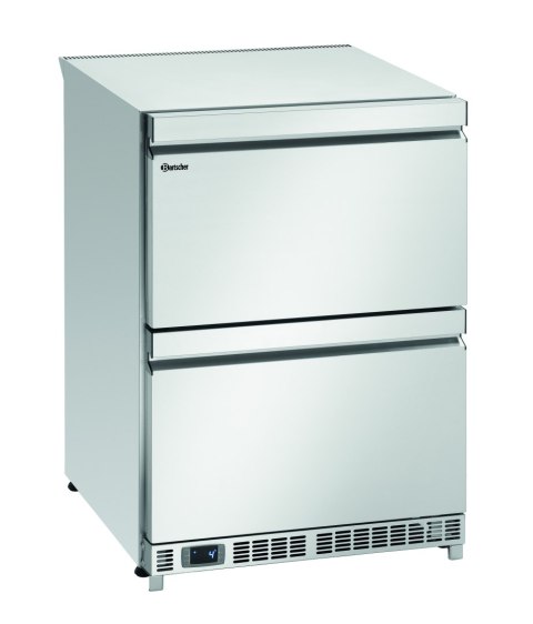 Chłodziarka Barowa 600x645x850 2 Szuflady 0-10 °C 1095kWh/Rok Bartscher 110159