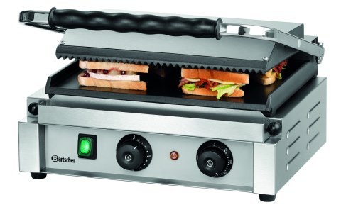 Grill Kontaktowy Z Timerem Panini 2200w Bartscher A150776