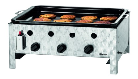 Duża Patelnia Gazowa Grill 70x54 728g/H Bartscher 1061933