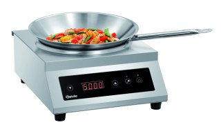 Wok Indukcyjny Duża Moc 5000w 400v Gastronomiczny Bartscher 105929
