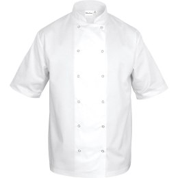 Stalgast | Bluza kucharska biała krótki rękaw L unisex