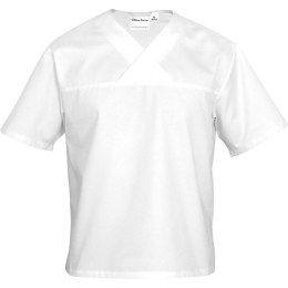 Stalgast | Bluza w serek biała krótki rękaw XL unisex