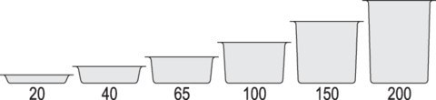 Pojemnik Perforowany Gn 1/1 H=65 Mm Yato Yg-00342