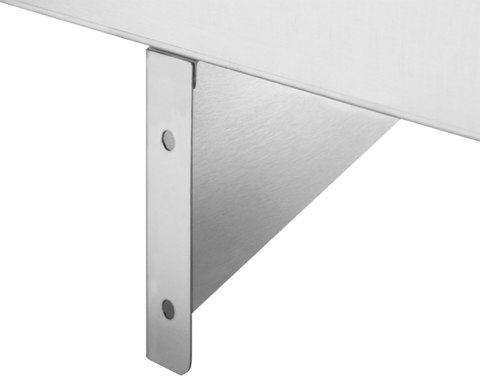 Półka wisząca pojedyncza przestawna ze stali nierdzewnej 1200x300x180 mm Yato YG-09041