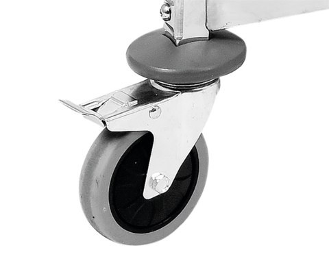 Wózek kelnerski serwisowy 2-półkowy ze stali nierdzewnej Yato YG-09095