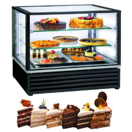 Witryna chłodnicza cukiernicza 3-poziomy 785x650x735 | Roller Grill CD 800