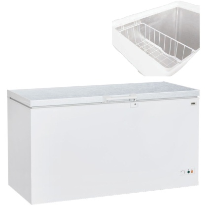 Zamrażarka Skrzyniowa Gastronomiczna z Pokrywą Nierdzewną 454l Stalgast 883459