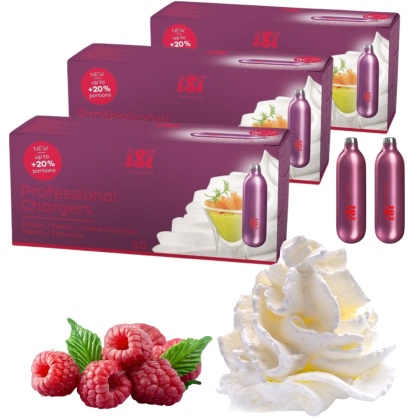 Naboje do do bitej śmietany ISI Professional 150 sztuk