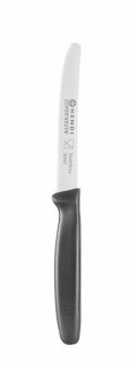 Profesjonalny Nóż Kuchenny Ząbkowany Uniwersalny Czarny 22 Cm Hendi 842089