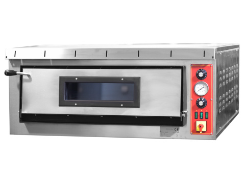 Piec do pizzy 1-poziomowy 400V 6kW 720x720 4x Ø34 cm 115kg