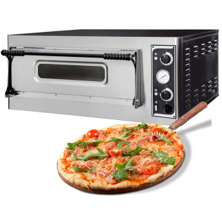 Profesjonalny Piec Do Pizzy 4x Ø35 cm 6 kW 400V Szamot Prismafood Hendi 226940