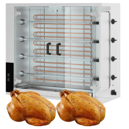 Rożen elektryczny do kurczaków 400V 12kW Hendi 221471