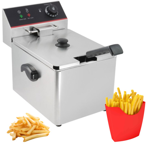 Frytownica elektryczna gastronomiczna 6L 50÷190°C 2500W TEF-6L