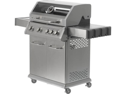 Grill gazowy Itami 4+1 stal nierdzewna 14,2 kW z szybą Yato YG-20003
