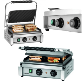 Grill Kontaktowy Z Timerem Panini 2200w Bartscher A150776