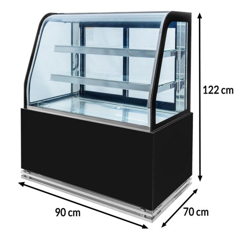 Witryna Cukiernicza Ładna 301l Wcu-90/70 1.2 Sg.B.Ap 90x70x122