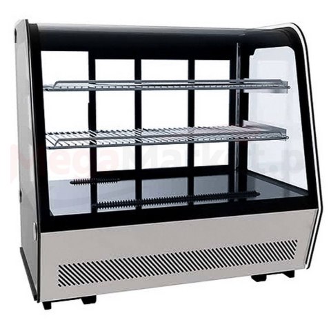 Witryna Chłodnicza Nastawna Do Kawiarni Clara Mini S66 Inox 66x53x73