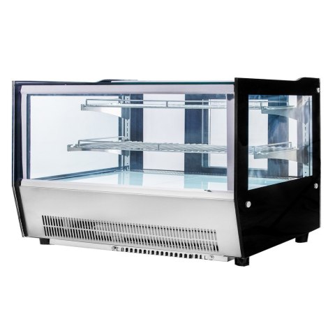 Witryna Chłodnicza Nastawna Do Kawiarni Baru Elsa Mini S120 Inox 120x53x73