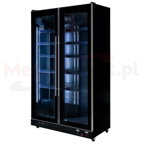 Witryna Chłodnicza Diego R112 Prestige Black 112x63x200