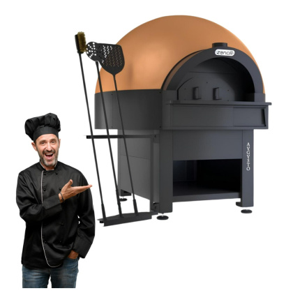 Piec do Pizzy Neapolitańskiej AUGUSTO PR E TOUCH - 27 kW, 500°C, 12x30 cm