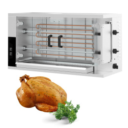 Rożen Elektryczny HENDI 221464 2-Poziomowy - Profesjonalne Pieczenie Kurczaków