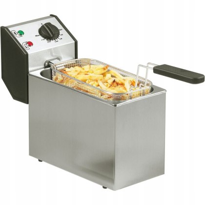 Frytownica Roller Grill Gastronomiczna Do Frytek Mięs 5l 230V Stalgast 777320