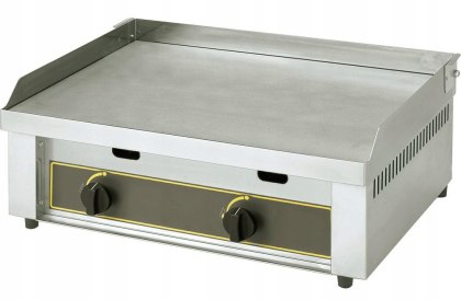 Profesjonalna Płyta Gazowa Roller Grill 60x40 Gładka Stalgast 777174