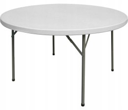 Rozkładany stół cateringowy Ø115 cm, max 250 kg | Fiesta