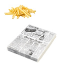 Papier do frytek burgerów gazeta 25x35 cm | Hendi 678107