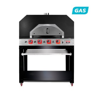Profesjonalny Piec do Pizzy Gazowy 9x Ø 30cm | 34 kW | GMG PFG-TN1