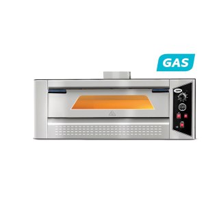 Profesjonalny Piec do Pizzy Gazowy 4x Ø30cm | 16.1 kW | 400V | GMG PFG-4