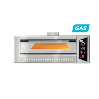 Profesjonalny Piec do Pizzy Gazowy 6x Ø30cm | 16.2 kW | 400V | GMG PFG-6