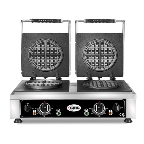 Profesjonalna Gofrownica Elektryczna Podwójna American 2200W+2200W GMG KGW-26