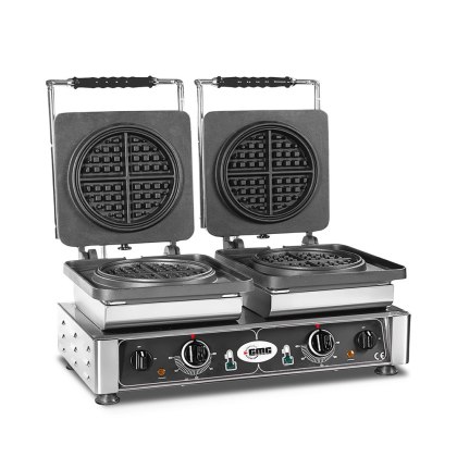 Profesjonalna Gofrownica Elektryczna Podwójna American 2200W+2200W GMG WE-26