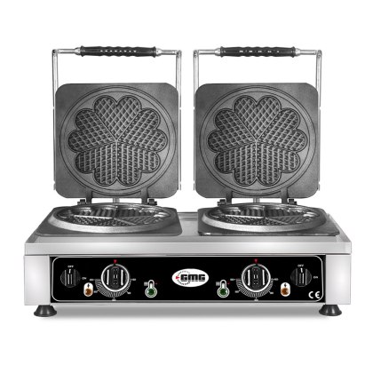 Profesjonalna Gofrownica Elektryczna Podwójna 2200W+2200W GMG KGW 21 L