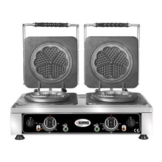 Profesjonalna Gofrownica Elektryczna Podwójna 2200W+2200W GMG KGW 21 M