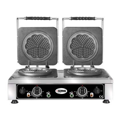 Profesjonalna Gofrownica Elektryczna Podwójna 2200W+2200W GMG KGW 21 M