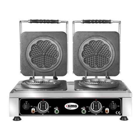 Profesjonalna Gofrownica Elektryczna Podwójna 2200W+2200W GMG KGW 21 M