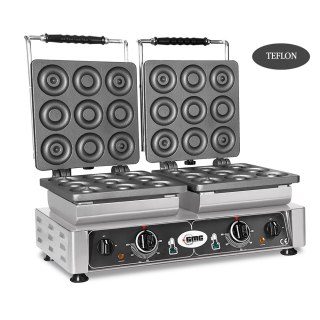 Profesjonalna Gofrownica Elektryczna Podwójna Donato 2200W+2200W GMG WE-29