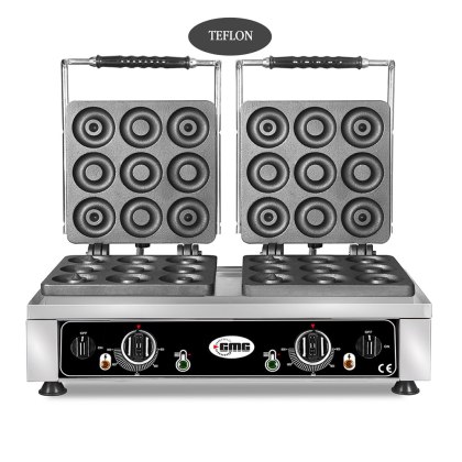 Profesjonalna Gofrownica Elektryczna Podwójna Donato 2200W+2200W GMG KGW-29