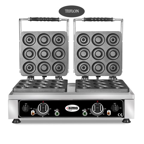 Profesjonalna Gofrownica Elektryczna Podwójna Donato 2200W+2200W GMG KGW-29