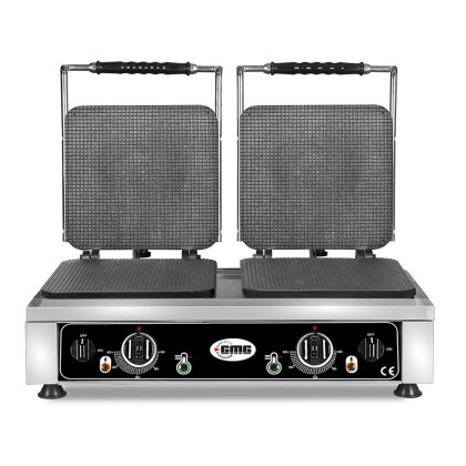 Profesjonalna Gofrownica Elektryczna Podwójna Gelato 2200W+2200W GMG KGW-25