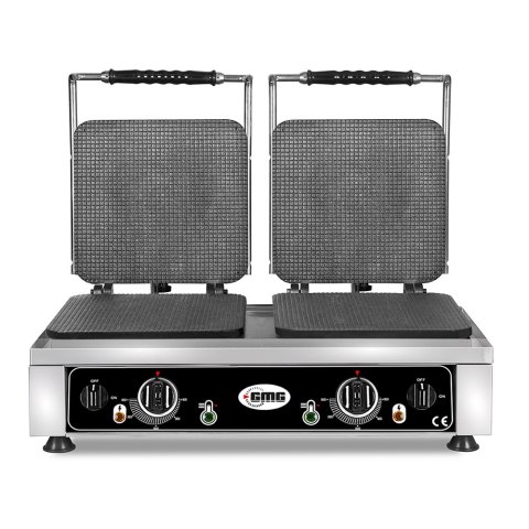 Profesjonalna Gofrownica Elektryczna Podwójna Gelato 2200W+2200W GMG KGW-25