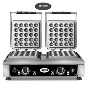 Profesjonalna Gofrownica Elektryczna Podwójna 2200W+2200W Lokmia-D GMG KGW-27D