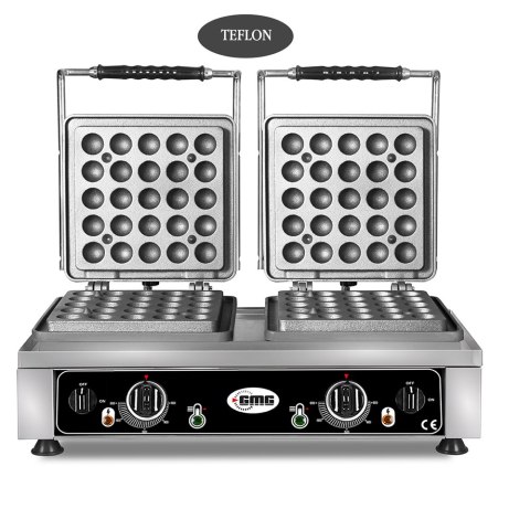 Profesjonalna Gofrownica Elektryczna Podwójna 2200W+2200W Lokmia-D GMG KGW-27D