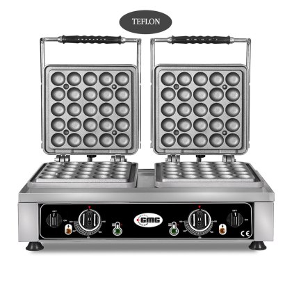 Profesjonalna Gofrownica Elektryczna Podwójna Lokmia-L 2200W+2200W GMG KGW-27L